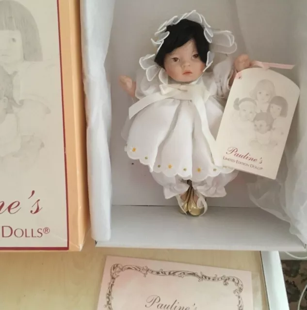 BOXED ' DAISY ' DOLL Pauline Bjonness Jacobsen Ltd Ed. 8" IMMACULATE 2