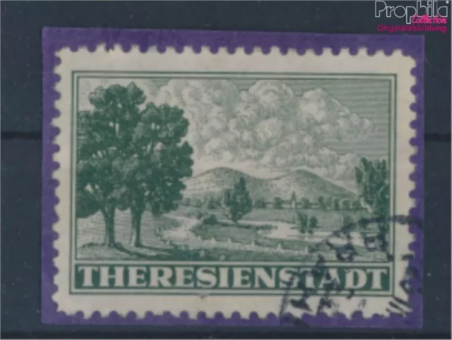 Briefmarken Böhmen und Mähren 1943 Mi Z1 geprüft mit Attest gestempelt (10331427