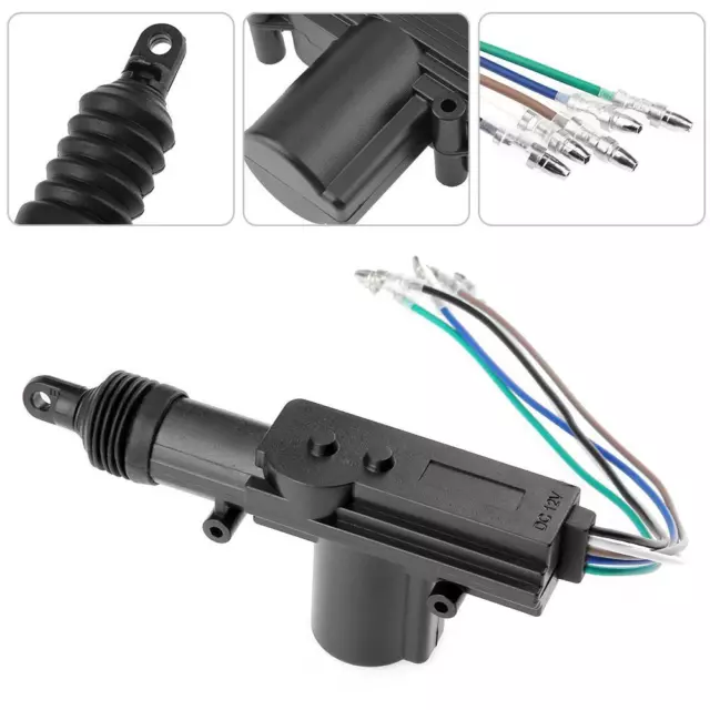 Universal 12V Coche Bloqueo Central Accionamiento Magnético Motor Puerta (5 Hilos) -d