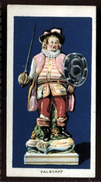Tobacco Card, Carreras, OLD STAFFORDSHIRE FIGURES, 1926, Falstaff, #12