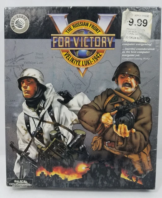 V FOR VICTORY Russian Front Velikiye Luki 1942 WWII Land Combat War IBM