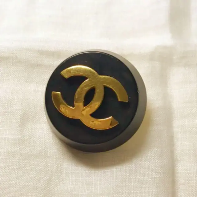CHANEL EARRINGS LARGE Coco Mark Black No.2739 $370.77 - PicClick