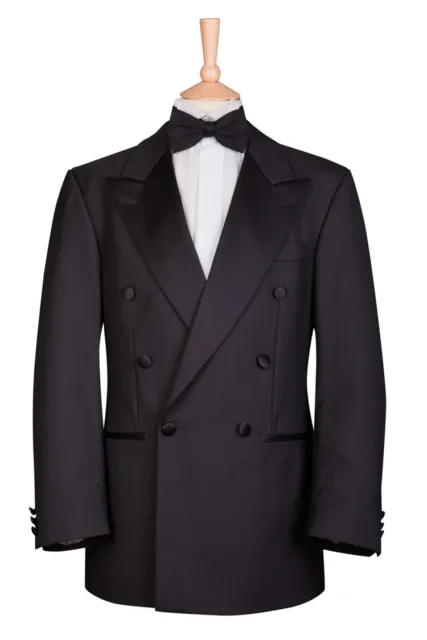 Double Breasted Tuxedo Jacket Dinner Prom Suit 40 42 Short Regular New Mens