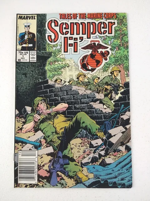 Semper Fi #1 Tales of the Marine Corps (1988 Marvel Comics) NEWSSTAND VF