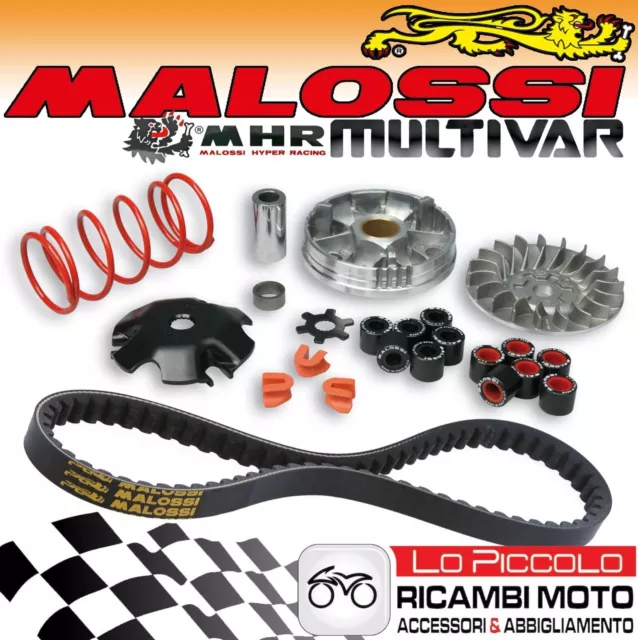 VARIATORE MALOSSI MULTIVAR MHR ALUMINUM + CINGHIA YAMAHA AEROX 50 2T LC euro 0-1