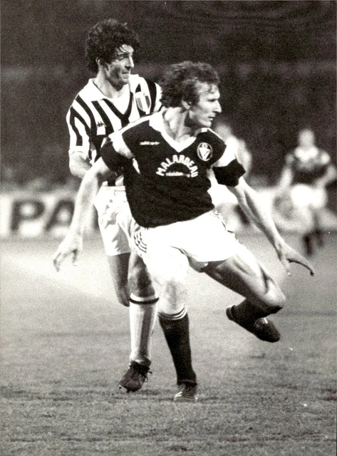 Photo Originale Juventus 1990 - Carte De Vœux Noël - Baggio, Schillaci - Collection