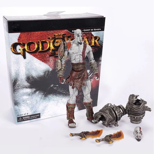 Action Figure Kratos: God of War 4 Playstation - NECA - Tudo de