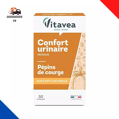 Vitavea - Complément Alimentaire Prostate Pour Homme - 50 Capsules