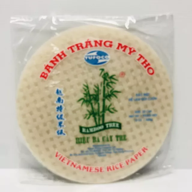 Tufoco Vietanmese Rice Paper 22cm 340gm Gluten Free Vegetarian