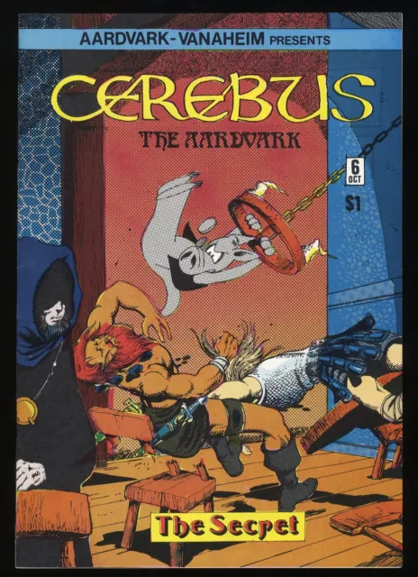 Cerebus the Aardvark #6 NM 9.4 1st Appearance of Jaka! 1978! Aardvark-Vanaheim