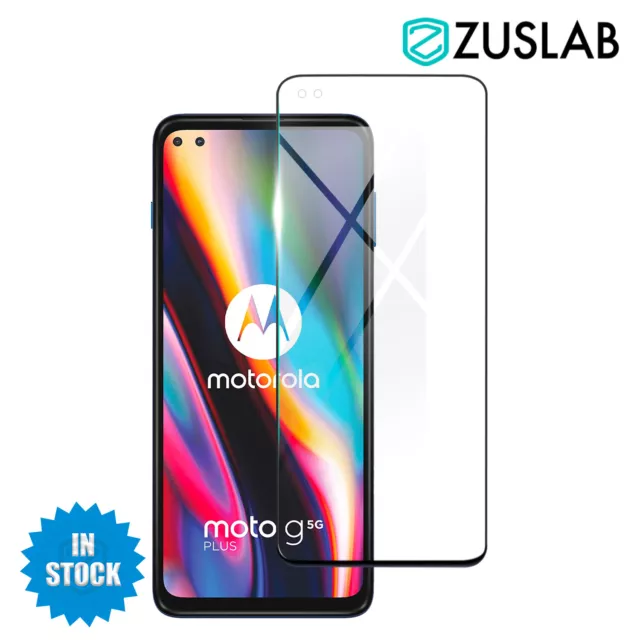 For Motorola Moto G 5G Plus Zuslab Full Coverage Tempered Glass Screen Protector