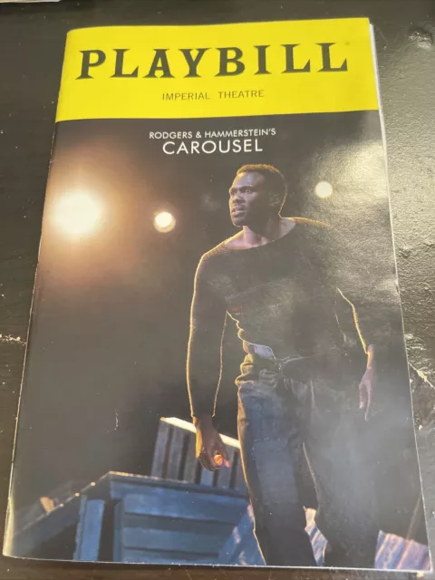 Carousel the Musical Original Broadway Playbill