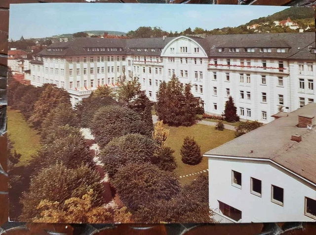 Postkarte 301gelaufen, Bad Kissingen, BfA Sanatorium, Ansichtskarte, Sammlung AK