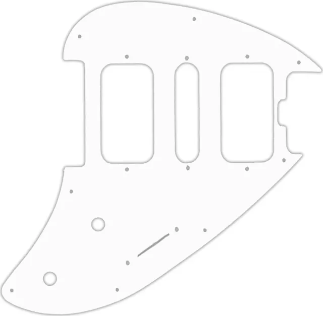 WD Custom Pickguard For Music Man Silhouette #04 White/Black/White WD Custom Pickguard For Music Man Silhouette #04 White/Black/White