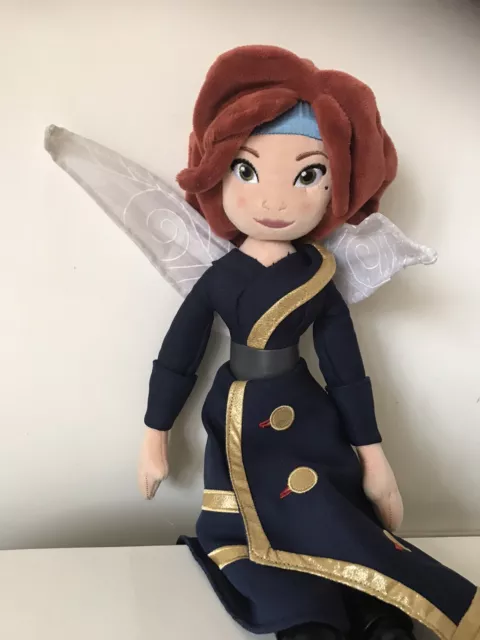 Disney Store Tinkerbell Zarina Fairy Pirate Plush Soft Doll Toy