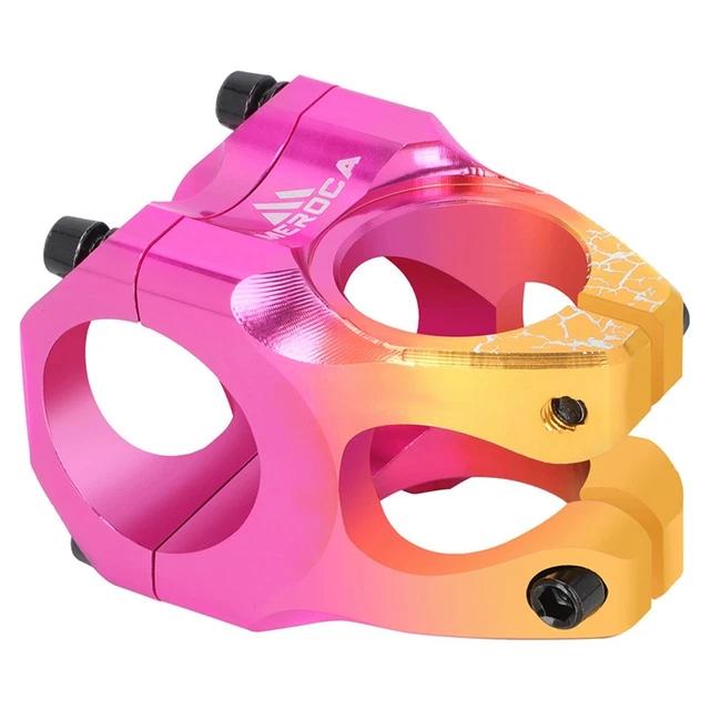 Potence De Vélo MEROCA 35 Mm – Noir/rouge – Universelle Route/montagne/électrique – Neuf
