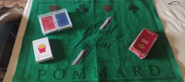 Tapis de carte Belote pro 60x40 - Passion du jeu Tapis de carte Belote pro 60x40 - Passion du jeu