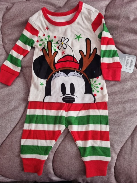Pigiama Topolino Disney Store bambino età 3-6 mesi nuovo con etichette