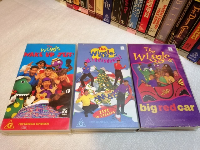WIGGLES - WAKE UP JEFF : WIGGLEDANCE : BIG RED CAR Original Wiggles Early Issues