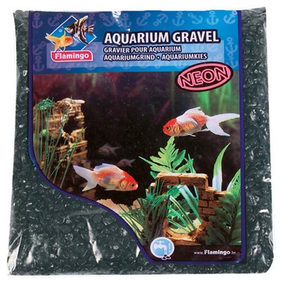 Neuf Karlie Karlie Flamingo Gravier Néon Vert 1 KG 
