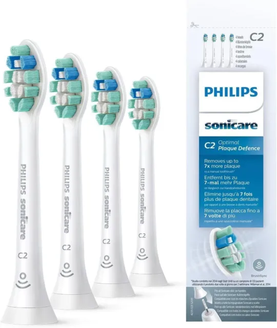 4/8/12 Stück Für Philips Sonicare C2 Optimal Plaque Defence Ersatzbürstenköpfe