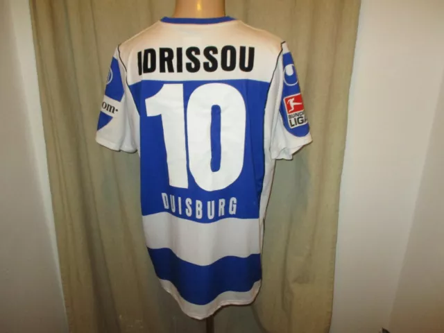 MSV Duisburg uhlsport Heim Trikot 2006/07 "XELLA" + Nr.10 Idrissou Gr.XXL TOP