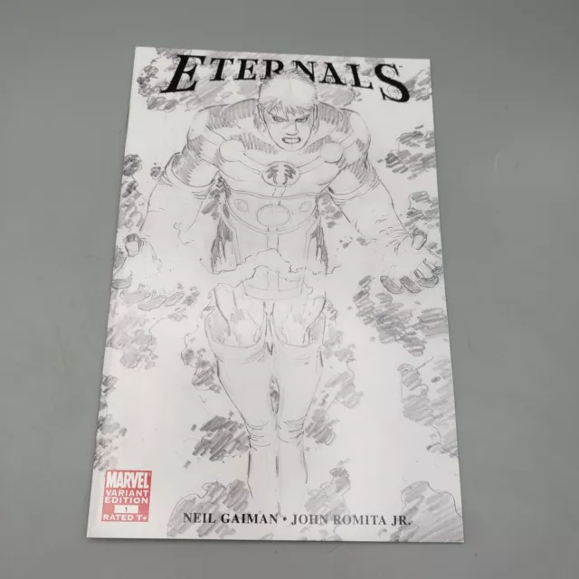 Eternals Vol 3 #1 June 2006 Intelligent Design Sketch Variant Cover Marvel Comic