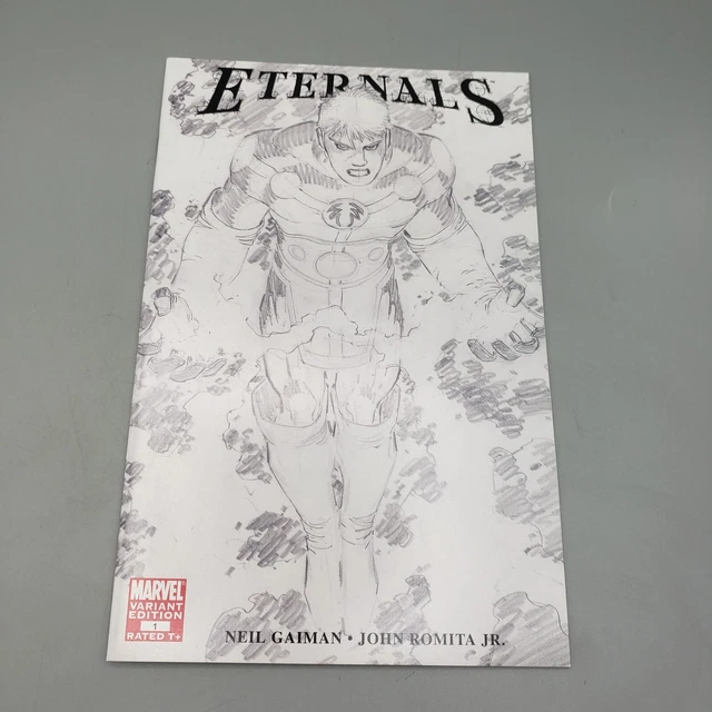 Eternals Vol 3 #1 June 2006 Intelligent Design Sketch Variant Cover Marvel Comic