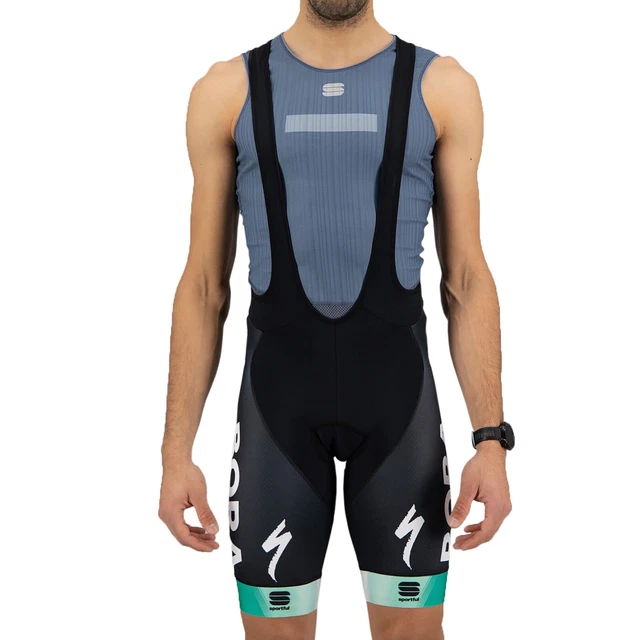 Sportful Bora Hansgrohe Classic Bib Sサイズ Sportful Bora Hansgrohe Bodyfit Classic Bib Short - Men's - Men