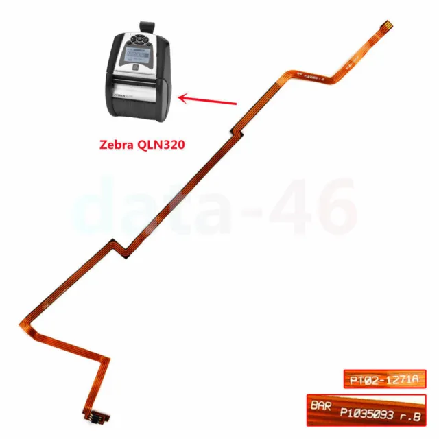 For Zebra QLN320 PT02-1271A Label Printer Bar Sensor Flex Cable (2nd Version)