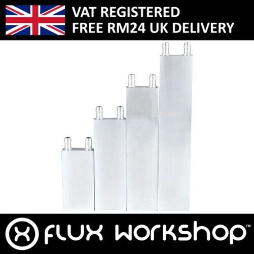 Aluminium Water Block Cooling Fluid Heat CPU Flux Workshop