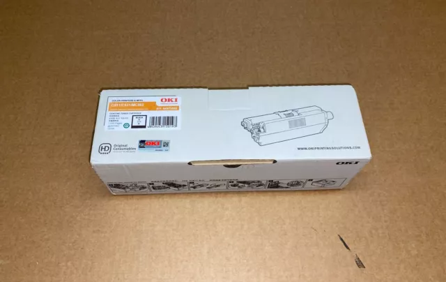 OKI Genuine 44973552 BLACK Toner For MC562 C511DN C531DN MC562DNW - 7,000 Pages