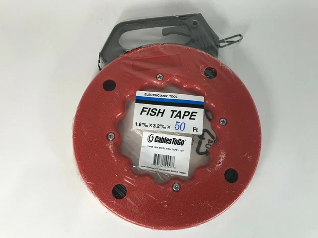 electrician's fish tape 50ft 1/8"