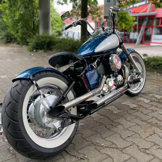 Solositz Grundplatte Rahmenabdeckung für XVS 650 Custom Classic Bobber Abdeckung