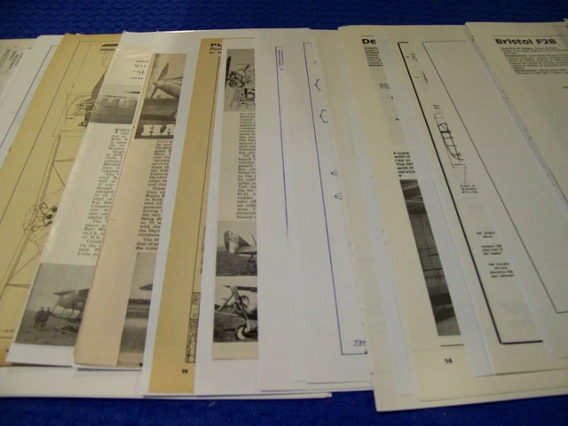 16PC AIRCRAFT ARTICLE Collection Reserved For Ian (Do Not Buy) £104.68 ...