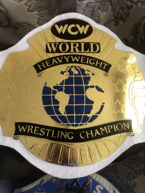 WCW World Heavyweight Championship Belt . Read Below More Information