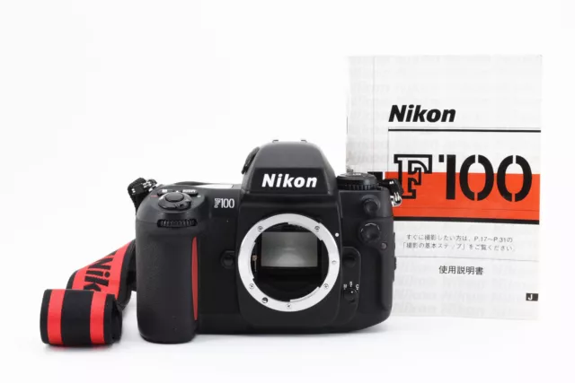 [MINT +++] Nikon F100 Negro 35 mm SLR Cuerpo de cámara de película Enfoque...