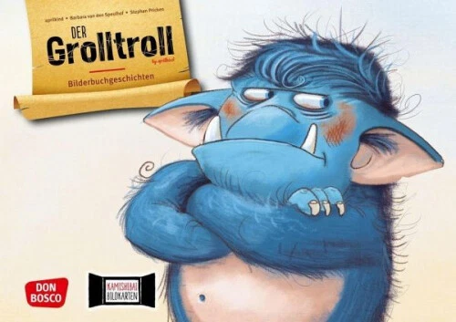 Der Grolltroll. Kamishibai Bildkartenset|Don Bosco Medien