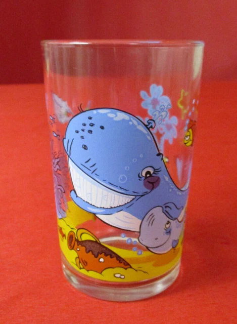 3 ancien verres à MOUTARDE amora DISNEY /PLUTO+ RENARD vintage rare état neuf