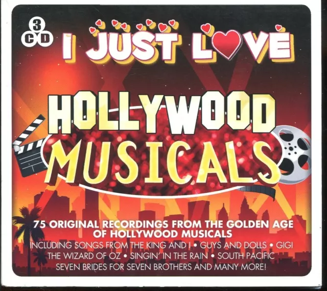I Just Love Hollywood Musicals - 3xCD Digipak - NEUWERTIG
