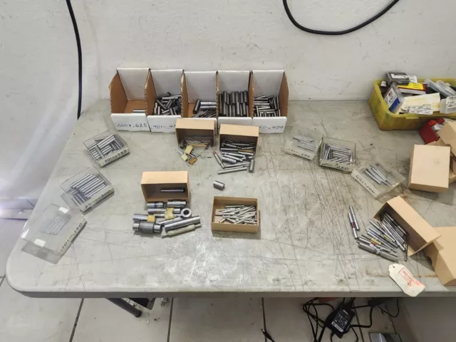Vintage Lot Of Machinist Inspection Pin Gage Pins
