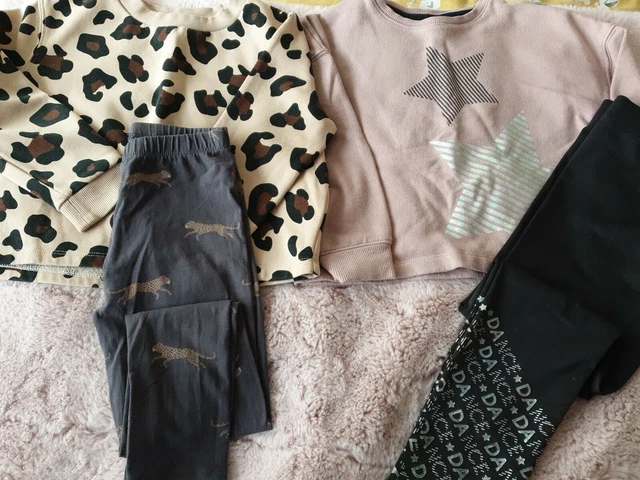 Girls Age 6 Jumpers +2 Leggings  bundle