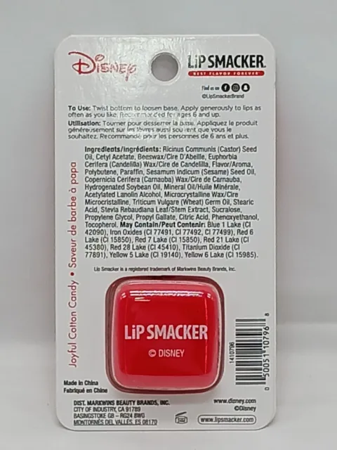 Disney Lip Smacker Cube Set of 3- Minnie, Ariel & Mulan 3