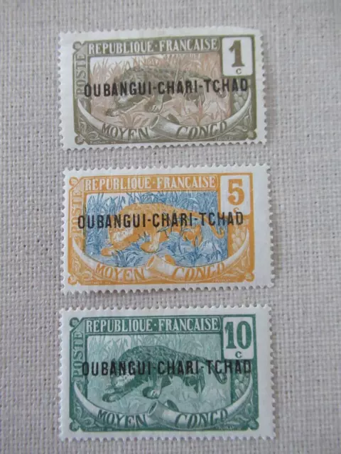 Timbre neuf OUBANGUI CHARI TCHAD 1915 - L80