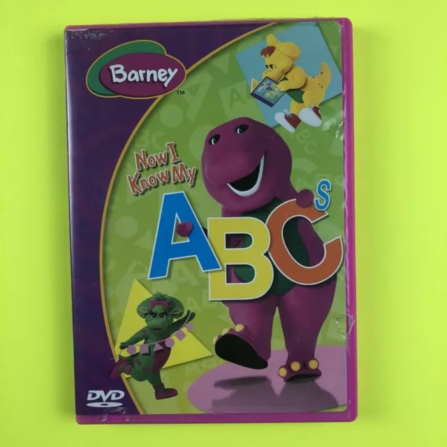 Barney Now I Know My Abcs Dvd 2004 Standard Version 004 249