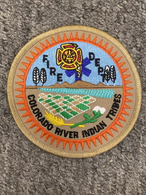Colorado River Indian Tribes Fire CO Tribal 3.5" Patch