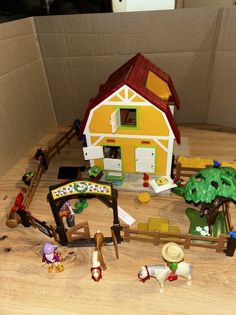 Ranch poney Playmobil 5222 à compléter