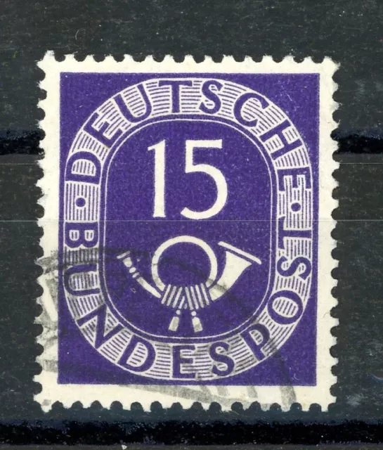 BRD: Mi.Nr.129 Z, gestempelt, Kurzbefund Schlegel, BPP,  Mi 180,- (435)