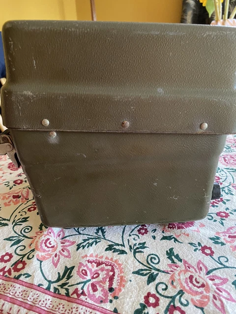 VINTAGE GPO GREEN Tool Box / Instrument Box ? £10.00 - PicClick UK