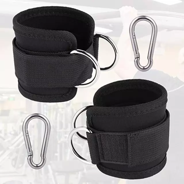 Sangles de cheville, 2 pièces, manchettes de cheville pour Fitness, exercice